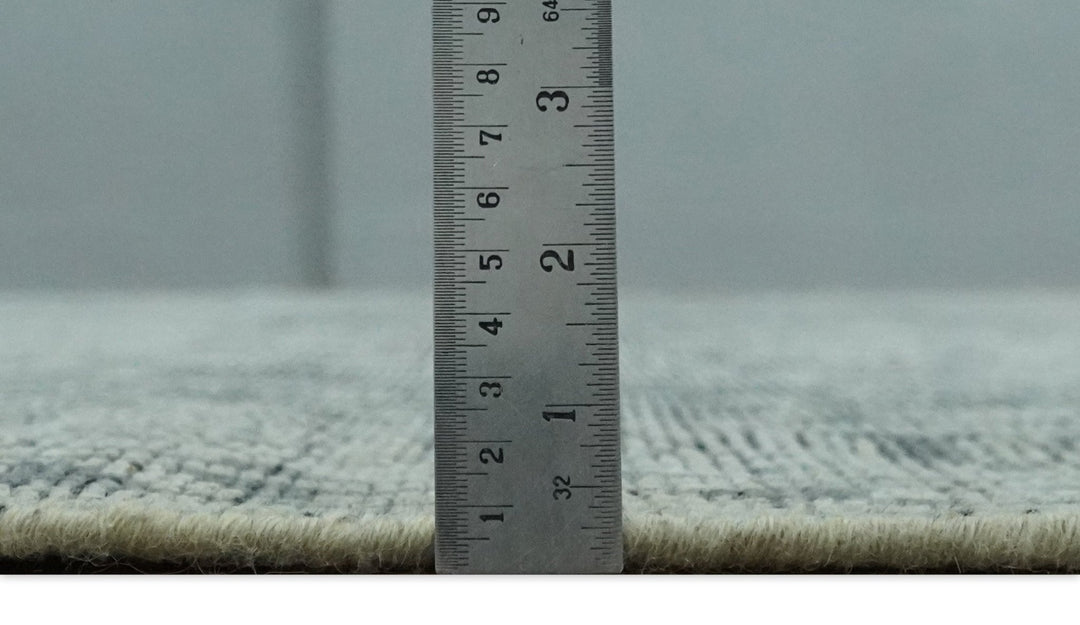 Antique Design Charcoal and Silver Traditional Medallion Custom Made wool Area Rug - The Rug Decor