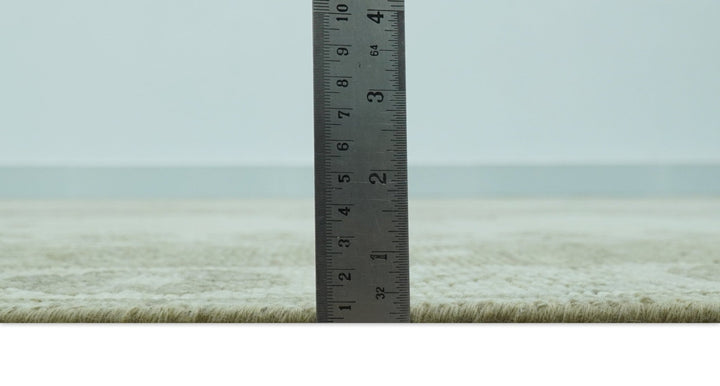 Custom Made Beige Traditional Turkish Design Hand knotted Wool Area Rug - The Rug Decor