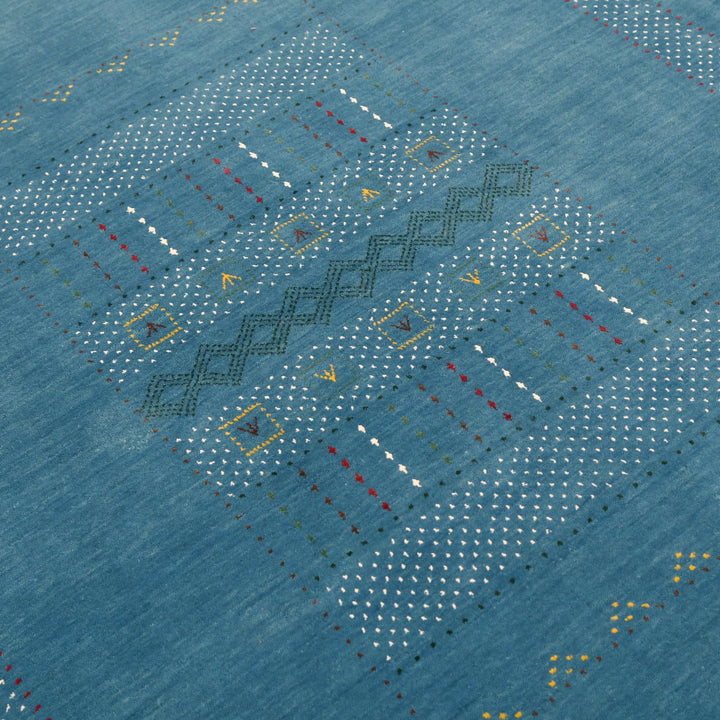 Gabbeh Design Hand Loomed Wool Area Rug - The Rug Decor