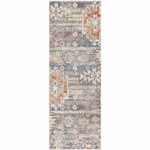 Gray, Beige and Gold Traditional Southwestern Multi size Area Rug - The Rug Decor