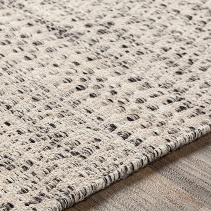 Hand Woven Beige, Charcoal and Gray Chevron Design Multi size wool area Rug - The Rug Decor