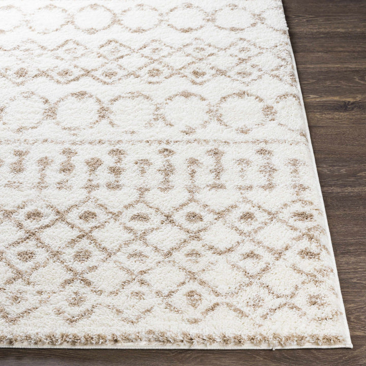 Ivory and Camel Traditional Tribal Design area rug - The Rug Decor