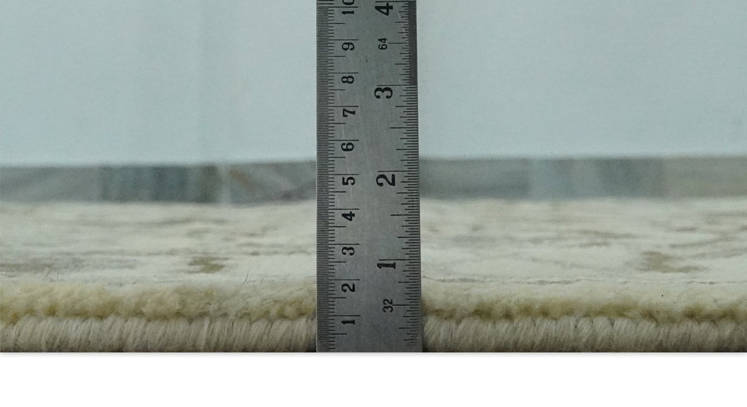 Ivory, Olive and Gray Traditional Hand Knotted Oriental Oushak 5x8 wool Area Rug - The Rug Decor