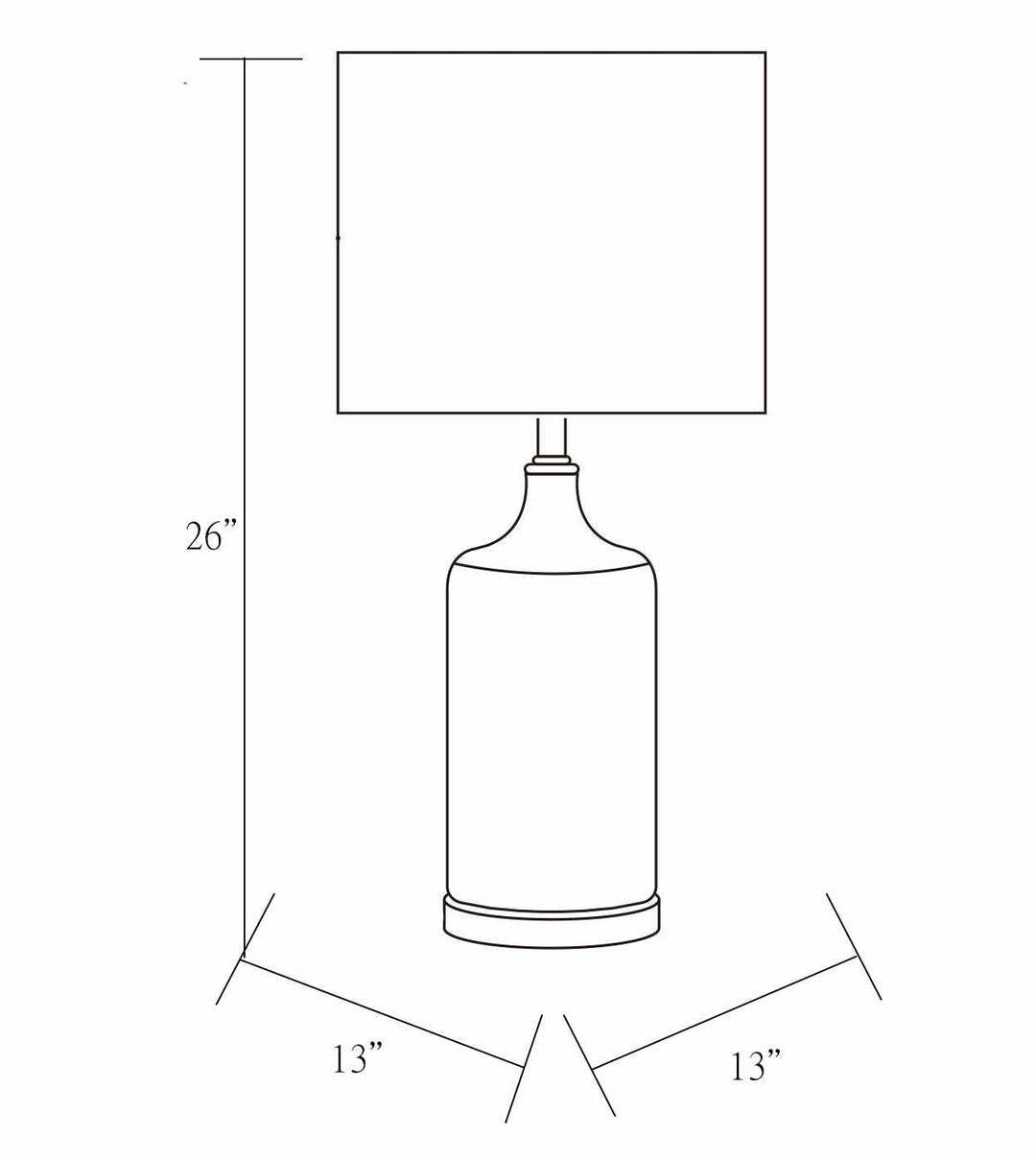 Modern Silver and White Cylindrical Table Lamp - The Rug Decor