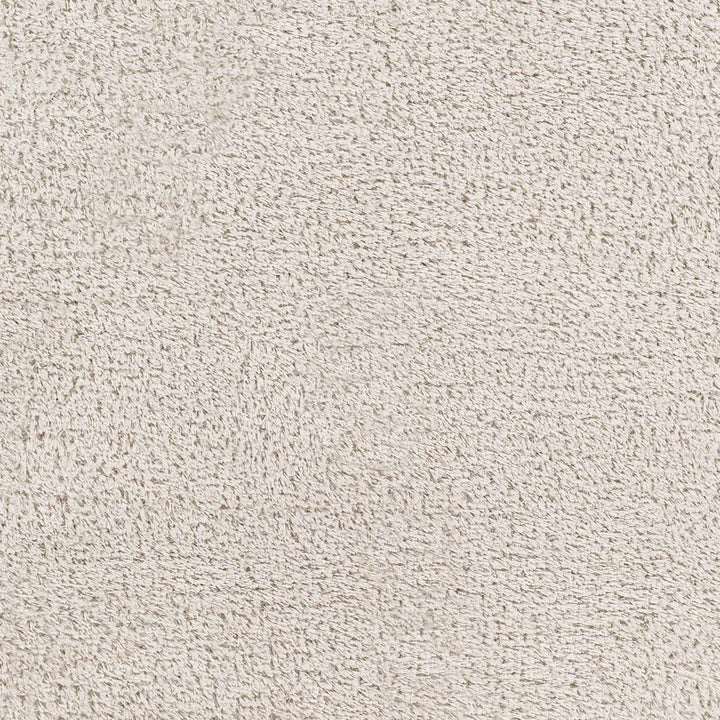 Modern Solid Beige Plush Pile Area Rug - The Rug Decor
