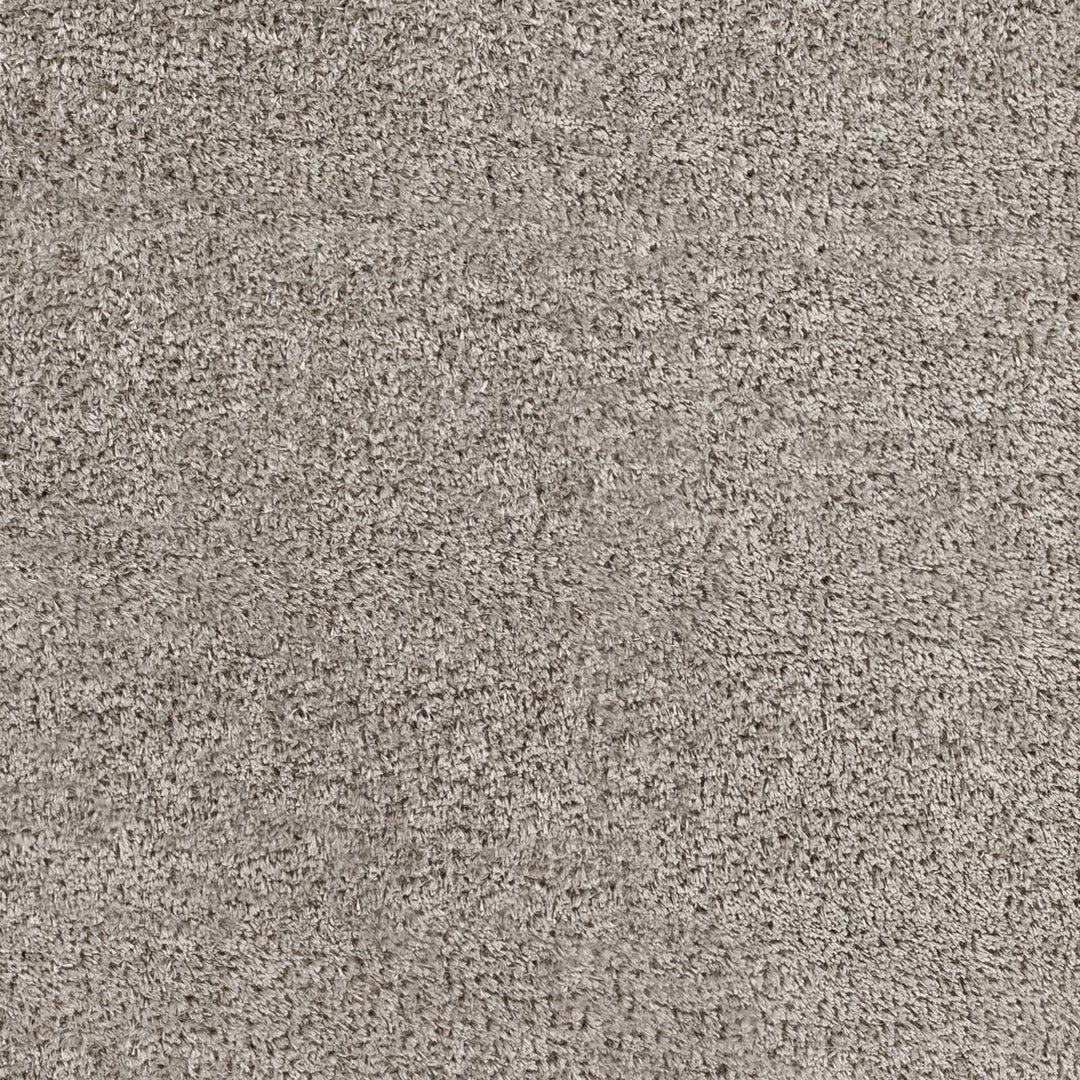 Modern Solid Gray Plush Pile Area Rug - The Rug Decor