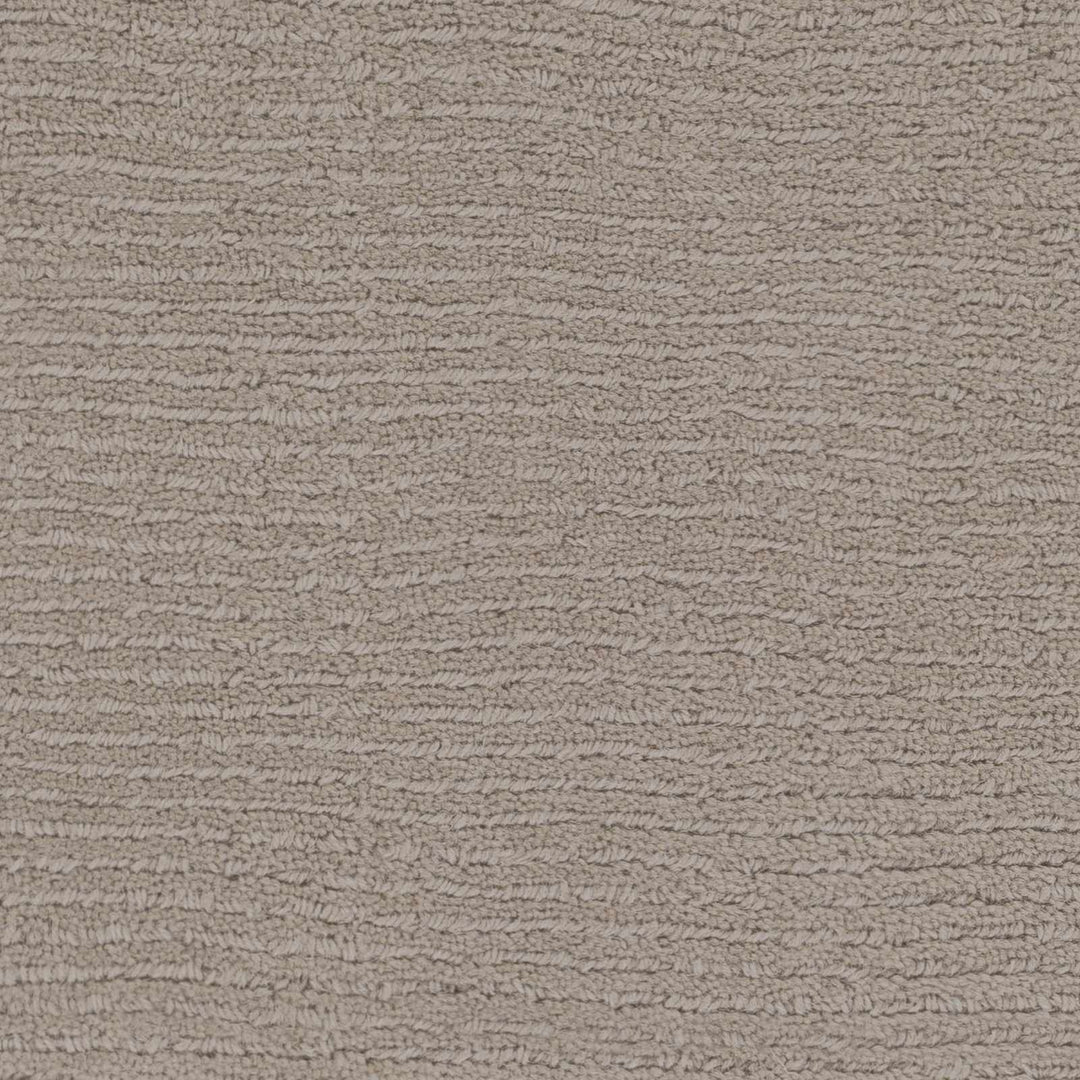 Modern Solid Taupe Stripes Texture Hand - loom Multi Size Wool Area Rug - The Rug Decor
