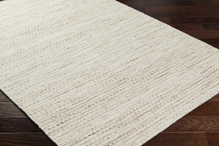 Moshe Beige And Brown Hand Woven Wool Area Rug - The Rug Decor