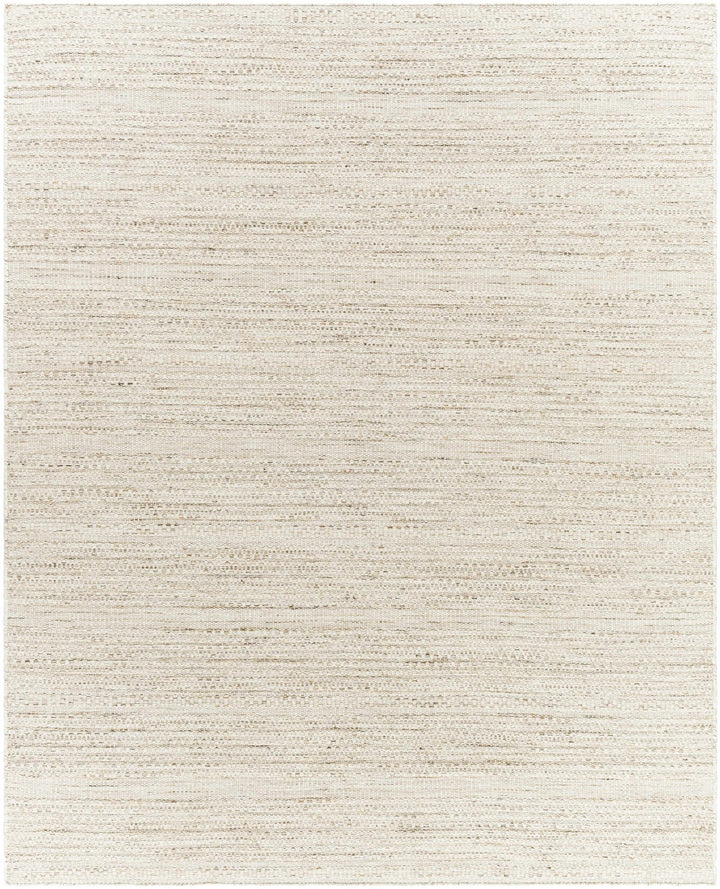 Moshe Beige And Brown Hand Woven Wool Area Rug - The Rug Decor