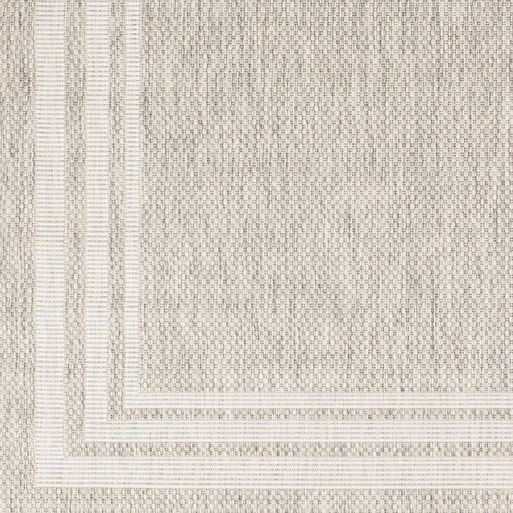Solid Beige and Ivory Indoor and Outdoor Multi size Area Rug - The Rug Decor