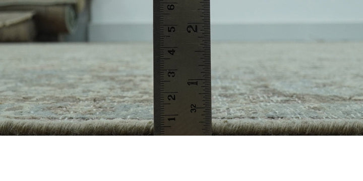 Traditional Design Beige, Brown And Pink Hand Knotted Custom Made Wool Rug - The Rug Decor