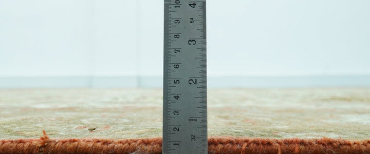 Traditional Fine Serapi Design Beige And Brown Hand Knotted 8x10 Wool Area Rug - The Rug Decor