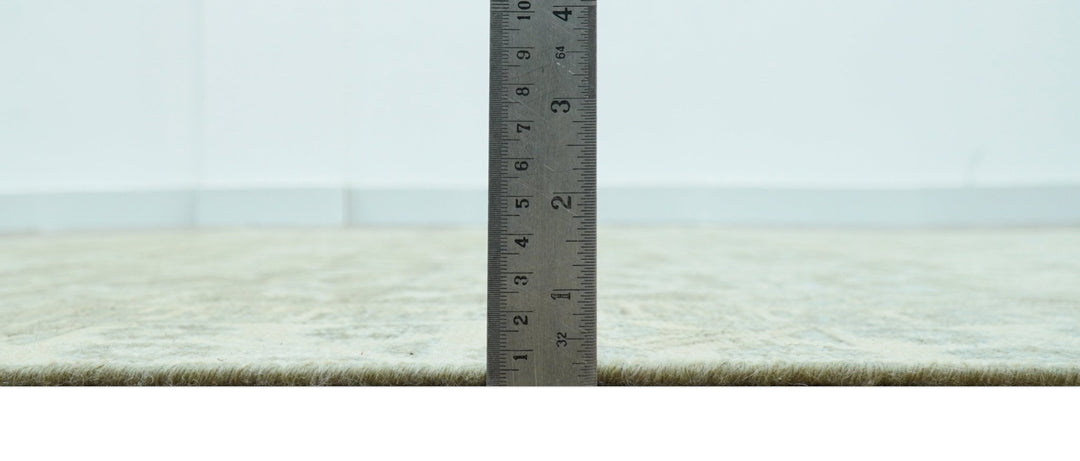 Traditional Oriental Design Brown, Blue And Beige Hand Knotted 6x8 Wool Area Rug - The Rug Decor