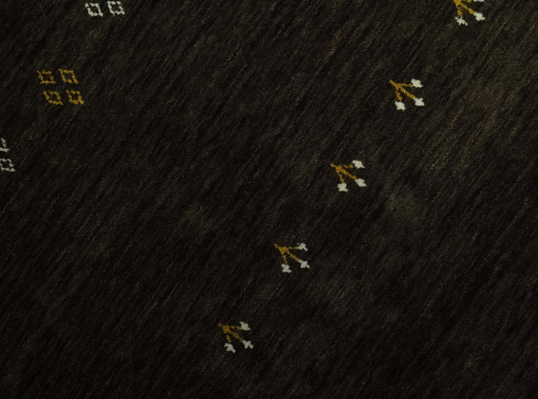 Tribal Design Greenish-Brown Traditional Hand loom 4.6x7 Wool Area Rug - The Rug Decor