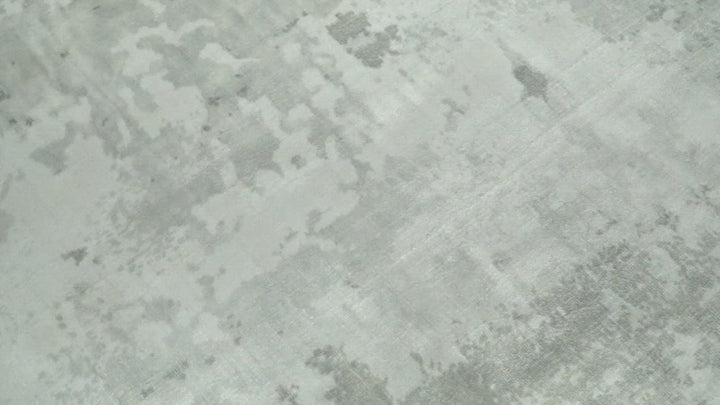 7.11x9.7 Modern Abstract Ivory and Camel Contemporary Wool Area Rug