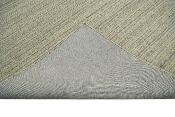 2x3, 3x5, 4x6, 5x8, 6x9, 8x10 and 9x12 Hand Tufted Solid Shaded Brown, Beige and Gray Area Rug | SOL5 - The Rug Decor