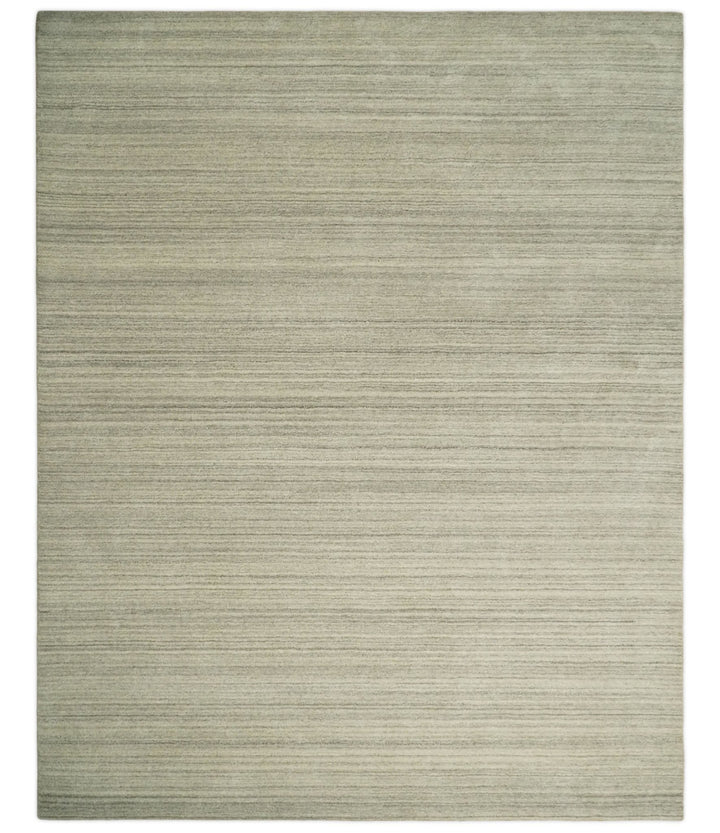 2x3, 3x5, 4x6, 5x8, 6x9, 8x10 and 9x12 Hand Tufted Solid Shaded Brown, Beige and Gray Area Rug | SOL5 - The Rug Decor
