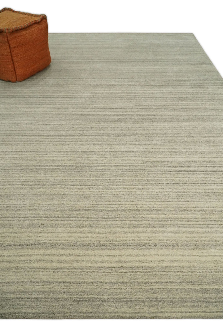 2x3, 3x5, 4x6, 5x8, 6x9, 8x10 and 9x12 Hand Tufted Solid Shaded Brown, Beige and Gray Area Rug | SOL5 - The Rug Decor