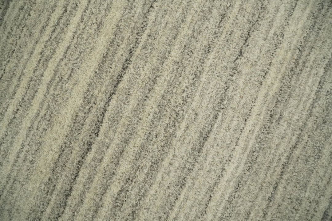 2x3, 3x5, 4x6, 5x8, 6x9, 8x10 and 9x12 Hand Tufted Solid Shaded Brown, Beige and Gray Area Rug | SOL5 - The Rug Decor