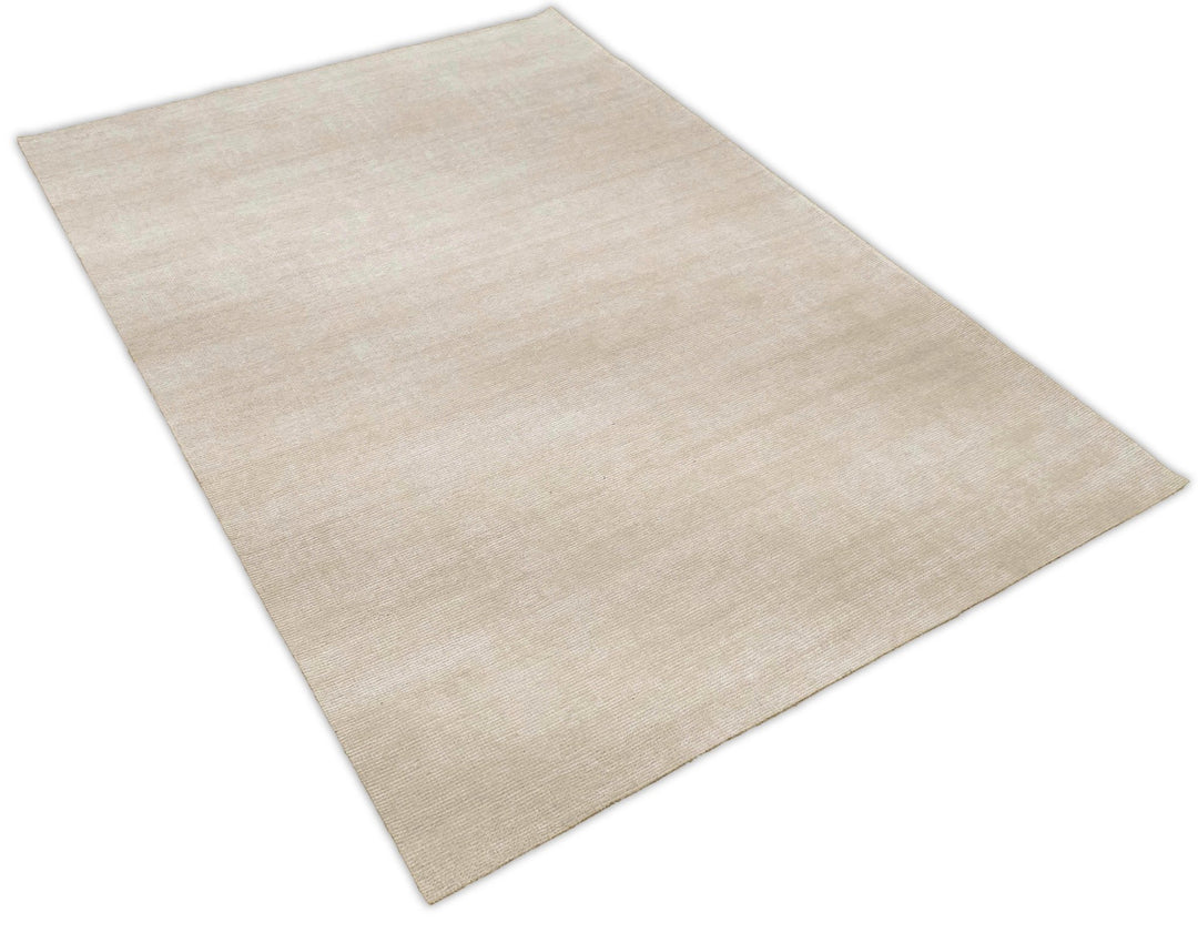 2x3, 5x8 and 8x10 Solid Beige Rug I Low Pile | No Shedding | TRD162 - The Rug Decor