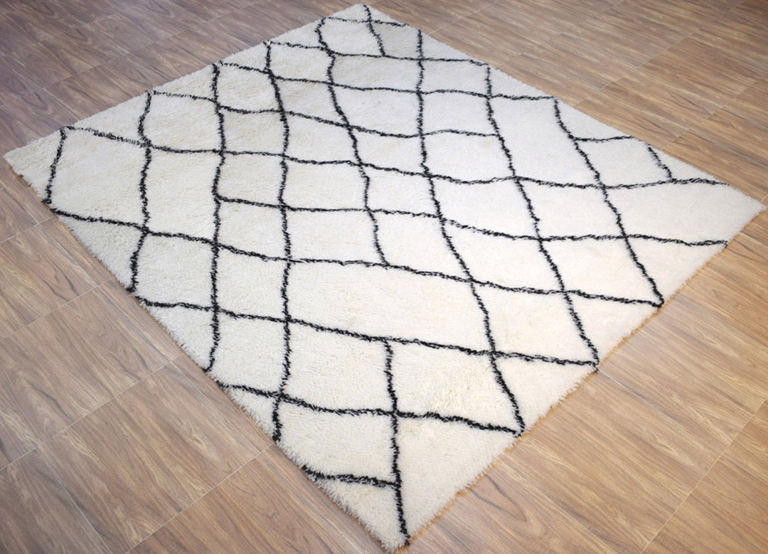 4'x 6' | 5'x 8' | 8'x 10' Rug | Modern Handmade New Zealand Wool Area Rug | The Rug Decor |TRD2373 - The Rug Decor