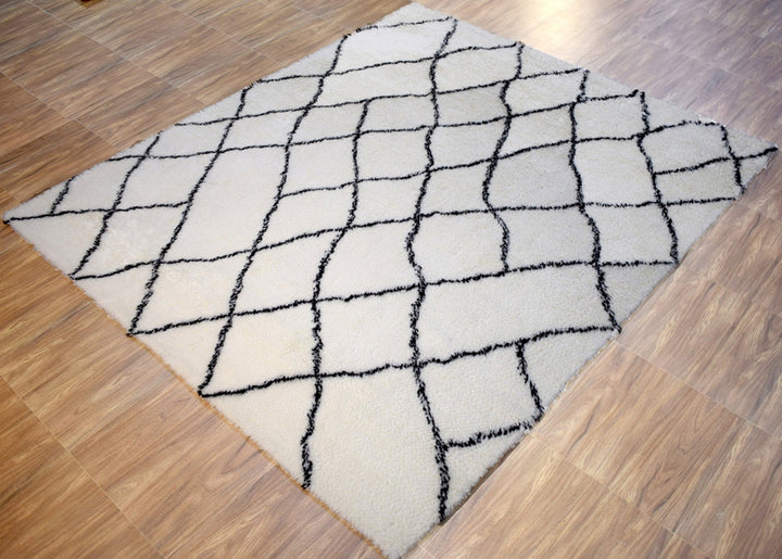 4'x 6' | 5'x 8' | 8'x 10' Rug | Modern Handmade New Zealand Wool Area Rug | The Rug Decor |TRD2373 - The Rug Decor