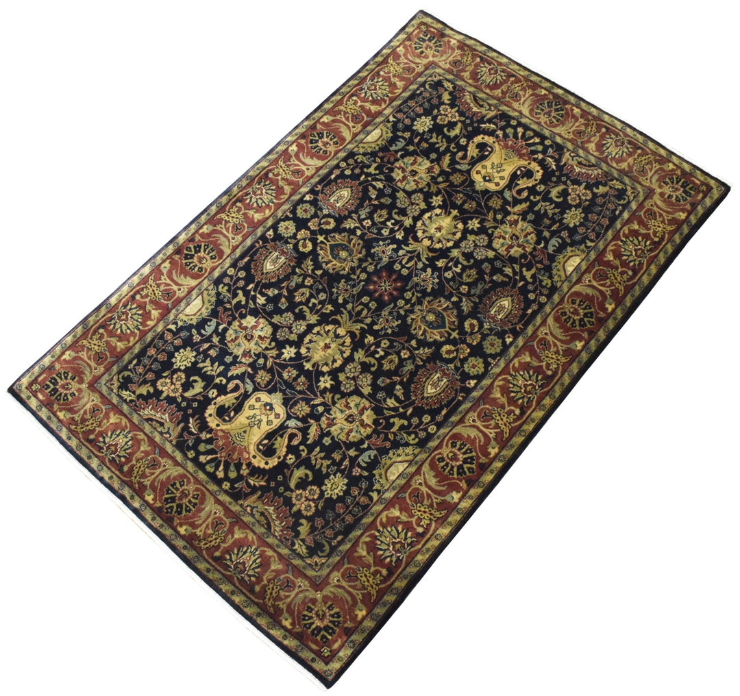 4x6 and 8x10 Feet Luxury Fine Handknotted Oriental Persian Mashad Rug | TRD129810 - The Rug Decor