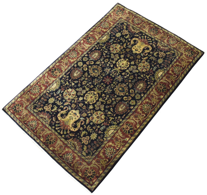 4x6 and 8x10 Feet Luxury Fine Handknotted Oriental Persian Mashad Rug | TRD129810 - The Rug Decor