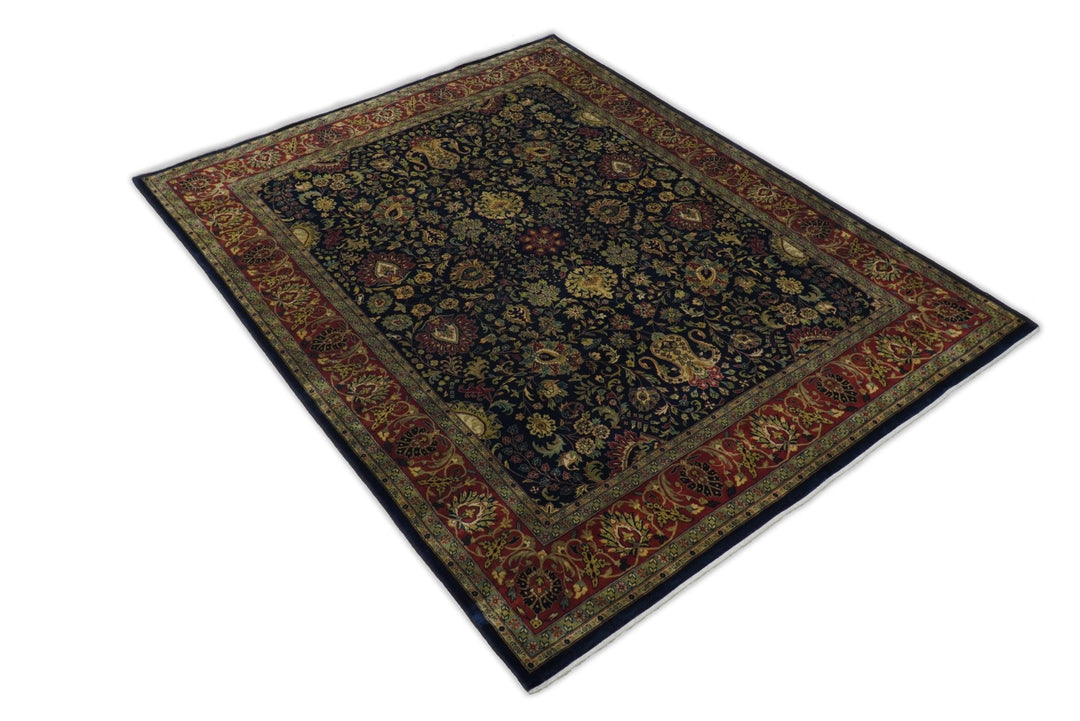 4x6 and 8x10 Feet Luxury Fine Handknotted Oriental Persian Mashad Rug | TRD129810 - The Rug Decor