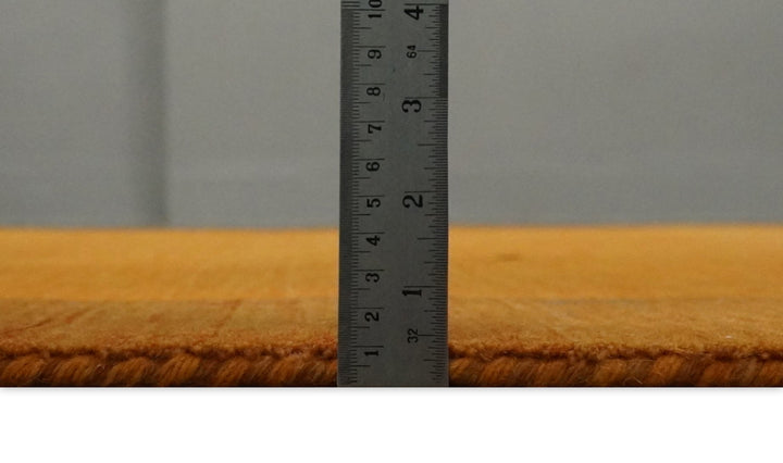 4x6 Small Rust and Brown Farmhouse Wool Hand Woven Southwestern Gabbeh Rug| LOR8 - The Rug Decor