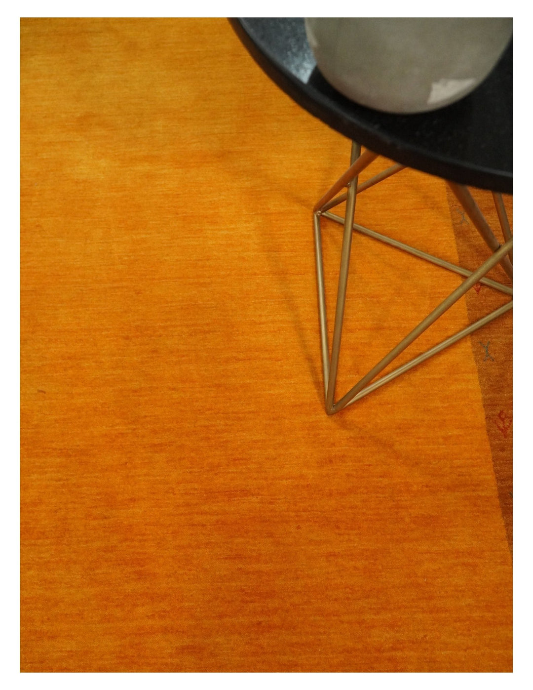 4x6 Small Rust and Brown Farmhouse Wool Hand Woven Southwestern Gabbeh Rug| LOR8 - The Rug Decor