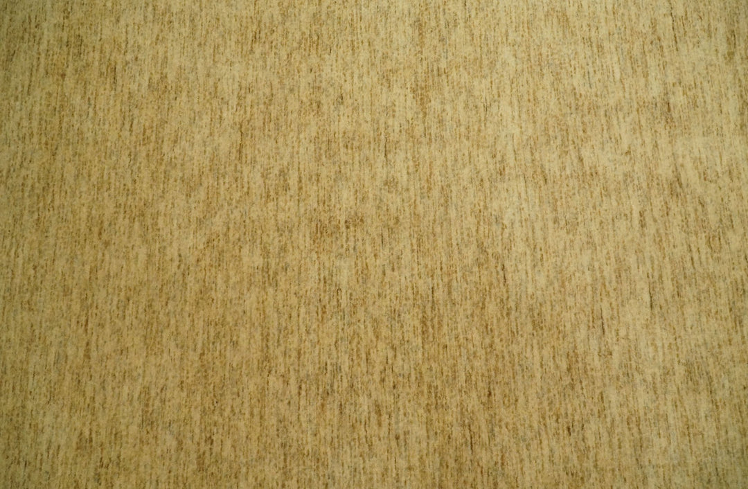 4x6 Small Solid Beige Natural Farmhouse Wool Hand Woven Southwestern Rug| LOR4 - The Rug Decor