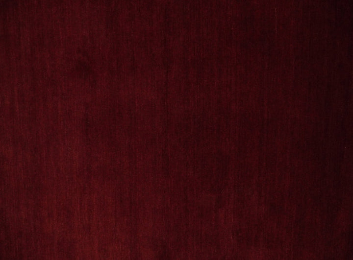 4x6 Solid Red Wool Hand Woven Southwestern Gabbeh Rug | LOR25 - The Rug Decor