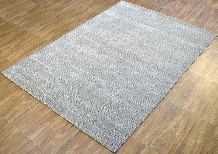 5'x 8' Rug |Modern Handmade Wool & Viscose Area Rug| The Rug Decor | TRD1006558 - The Rug Decor