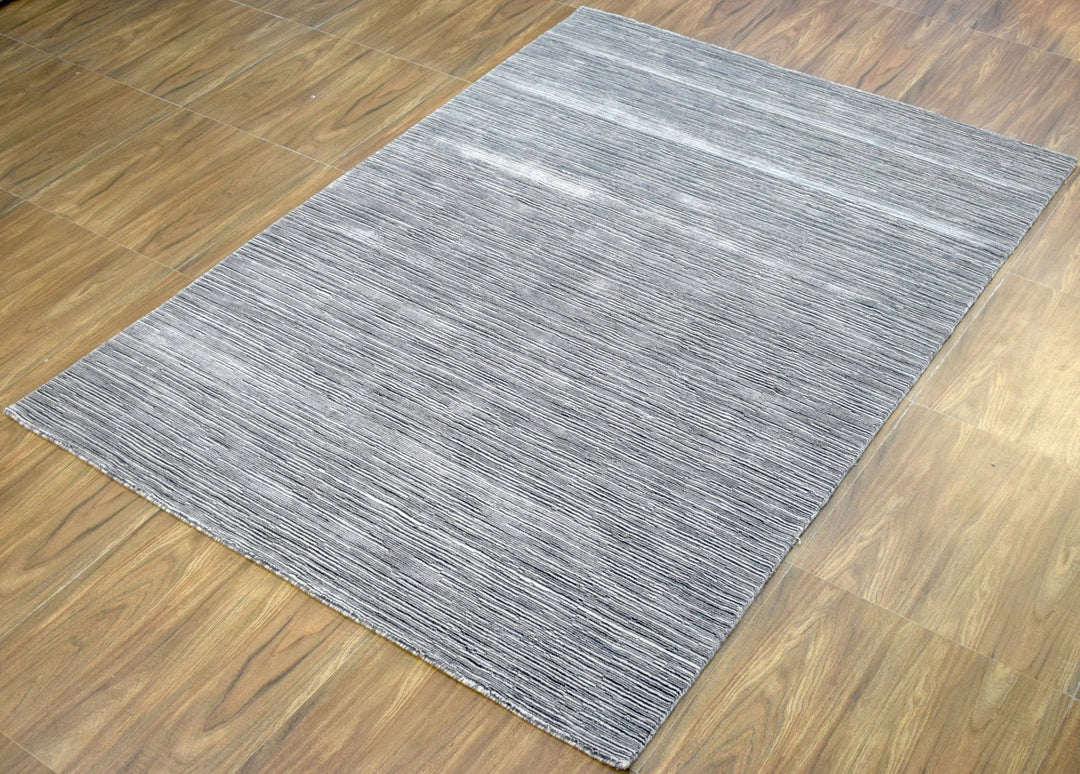 5'x 8' Rug |Modern Handmade Wool & Viscose Area Rug| The Rug Decor | TRD1007058 - The Rug Decor