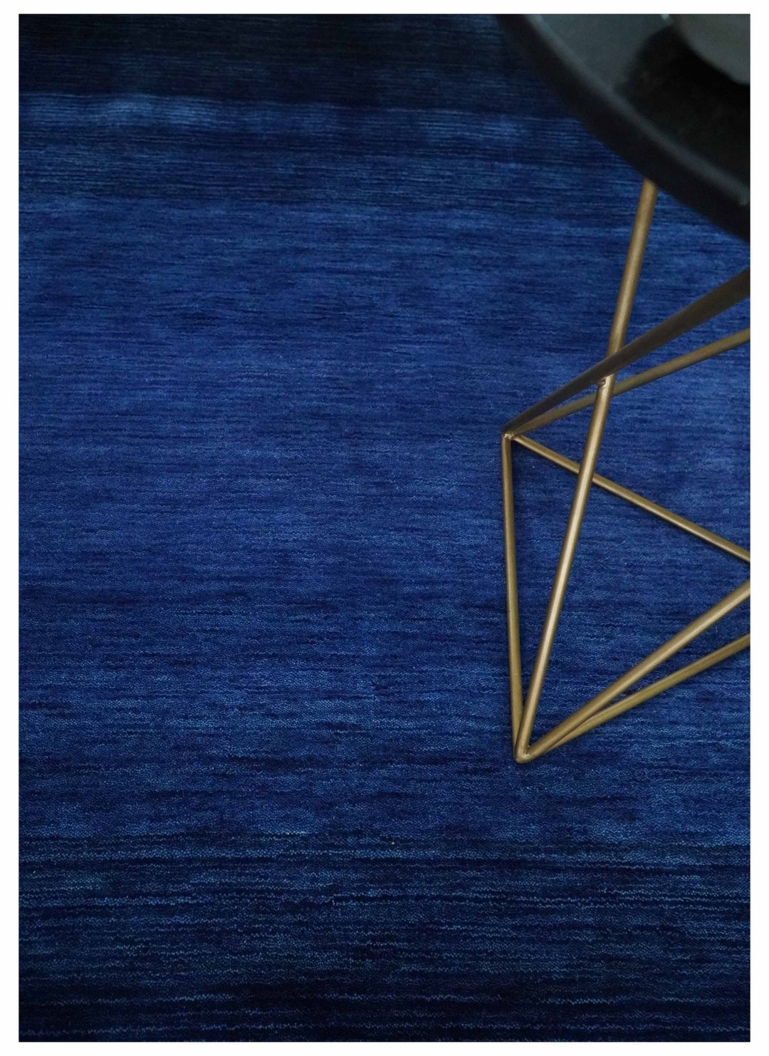 5x7 Ombre Premium look Blue Wool Hand Woven Southwestern Gabbeh Rug - The Rug Decor