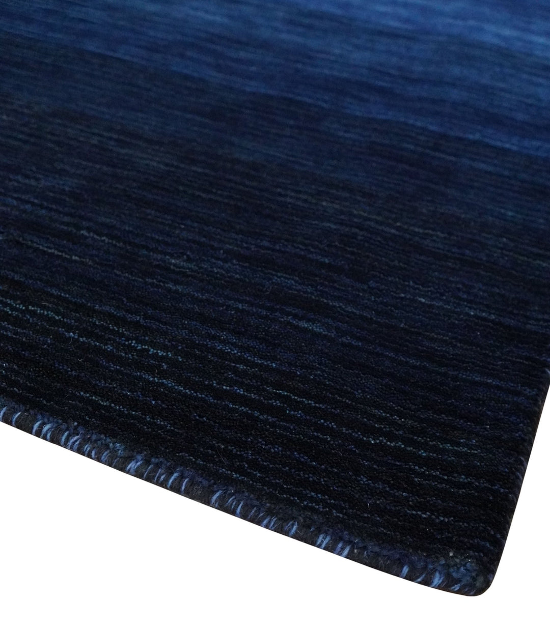 5x7 Ombre Premium look Blue Wool Hand Woven Southwestern Gabbeh Rug - The Rug Decor