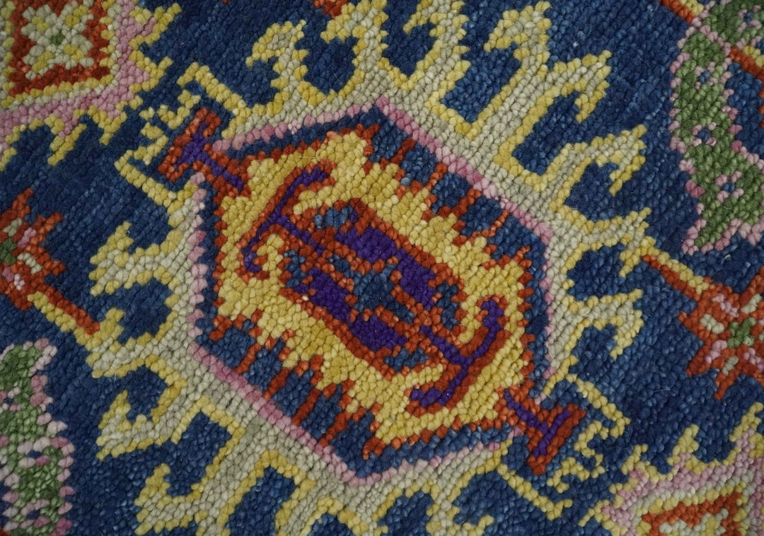 5x8, 6x9, 8x10, 9x12, 10x14 and 12x15 Hand Knotted Blue, Gold and Beige Oriental Traditional Persian Area Rug | TRDCP744 - The Rug Decor