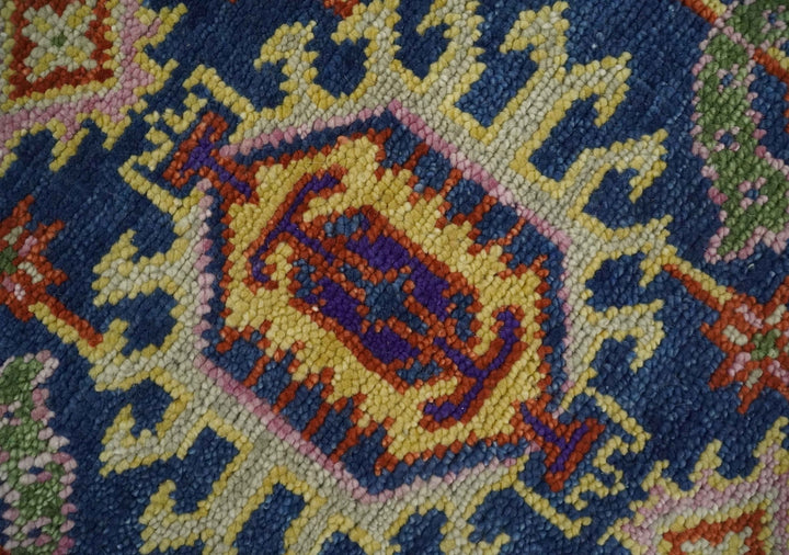 5x8, 6x9, 8x10, 9x12, 10x14 and 12x15 Hand Knotted Blue, Gold and Beige Oriental Traditional Persian Area Rug | TRDCP744 - The Rug Decor