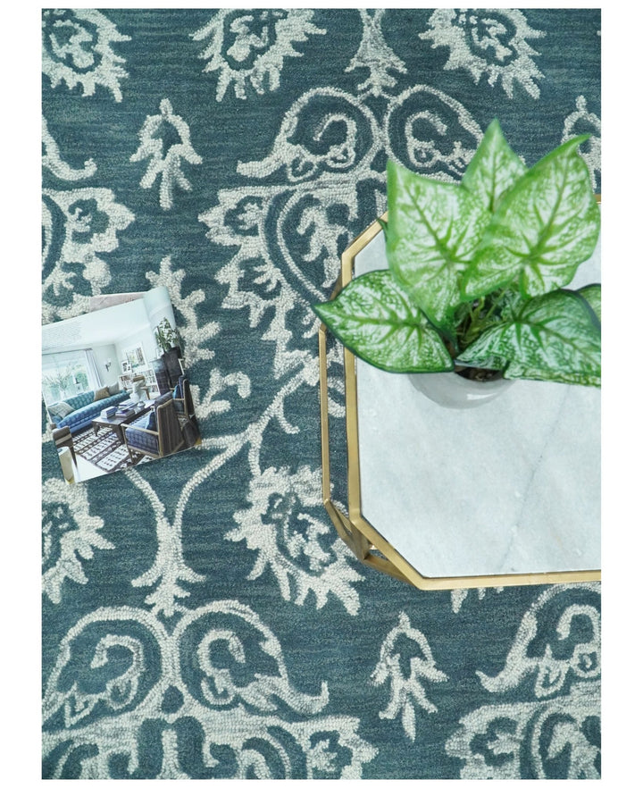 5x8 and 8x11 Wool Area Rug | Handmade Area rug made with fine wool - The Rug Decor