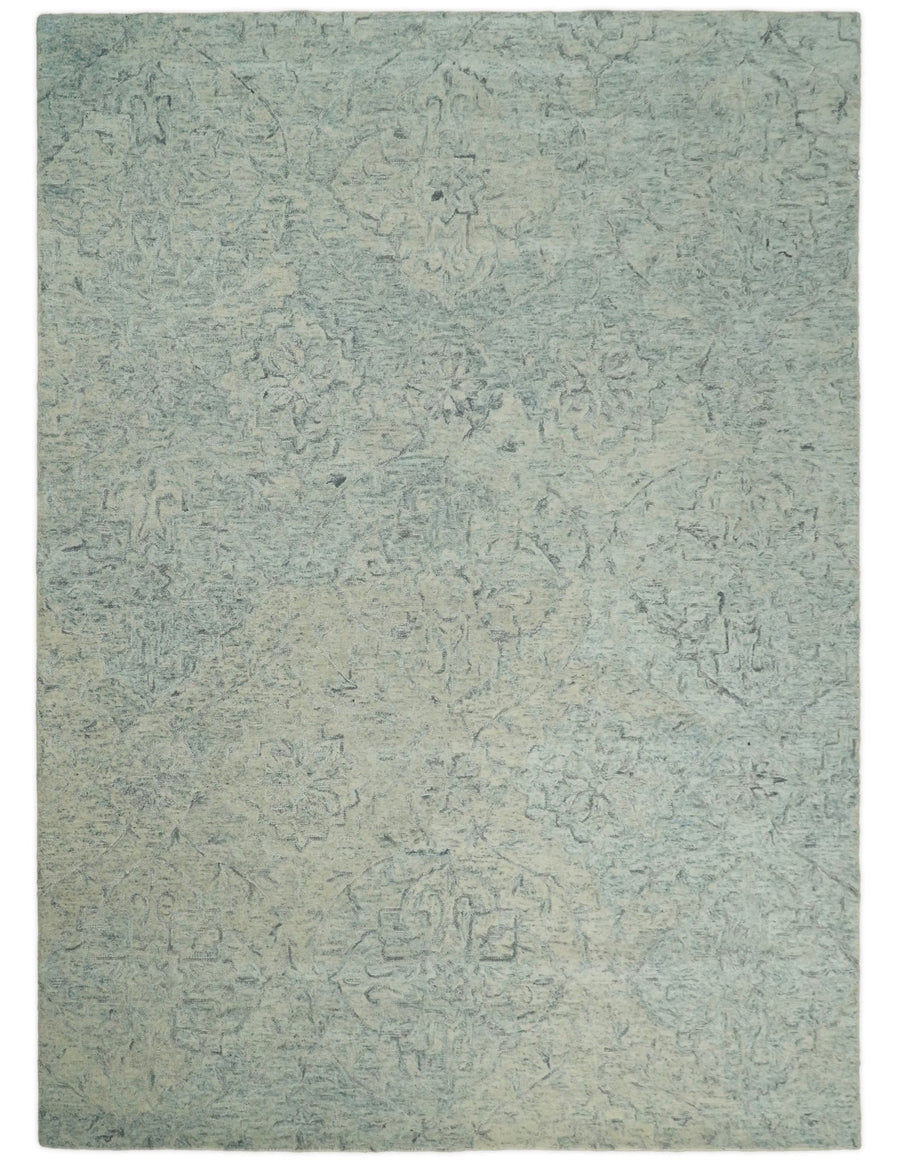 5x8 and 8x11 Wool Area Rug | Handmade Area rug made with fine wool - The Rug Decor