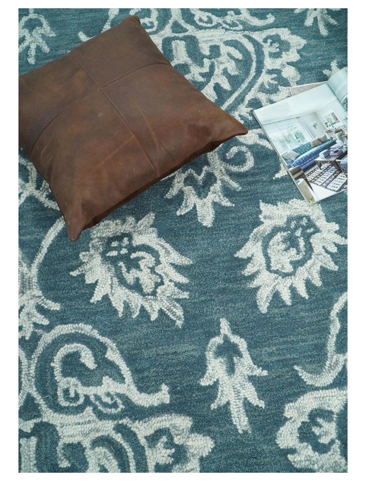 5x8 and 8x11 Wool Area Rug | Handmade Area rug made with fine wool - The Rug Decor