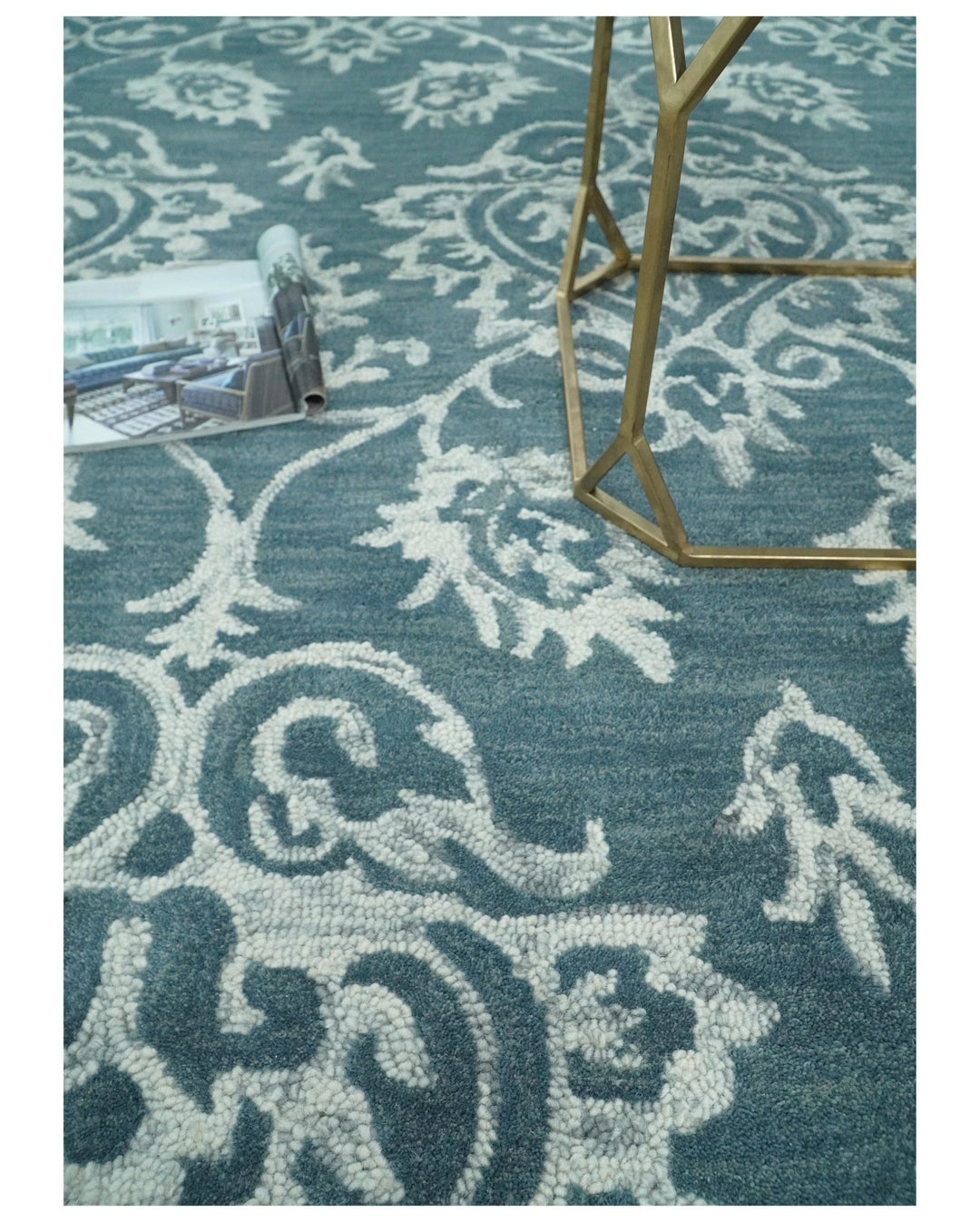 5x8 and 8x11 Wool Area Rug | Handmade Area rug made with fine wool - The Rug Decor