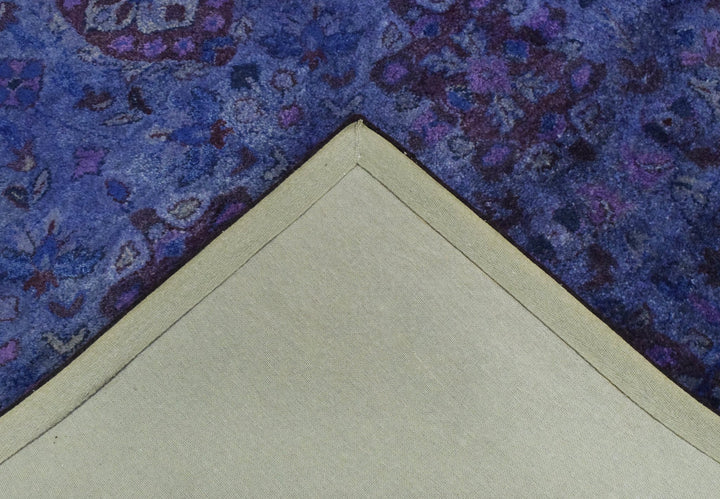 5x8 Gold Handmade Overdyed Wool Area Rug | TUF9 - The Rug Decor
