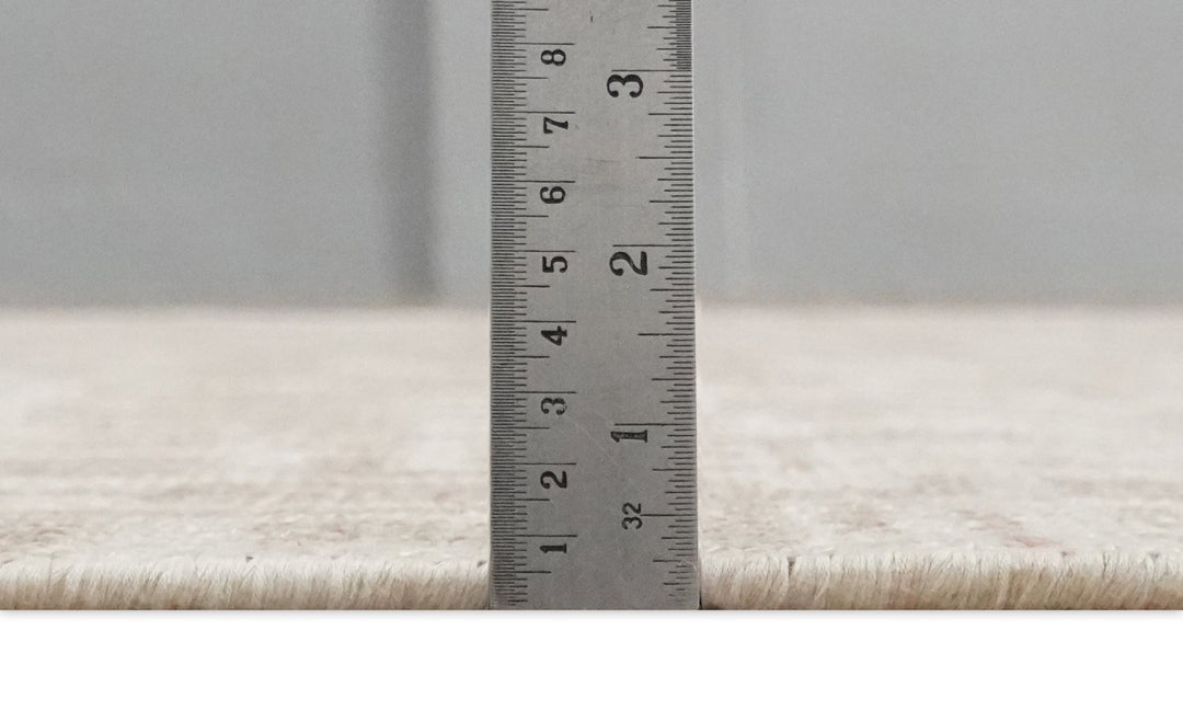 5x8 Hand Knotted Tan and Ivory Modern Abstract Contemporary Recycled Silk Area Rug - The Rug Decor