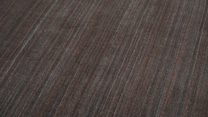 Solid Tan Scandinavian 5x7 Blended Wool Flatwoven Area Rug, Dinning, Kids Rug | HL19