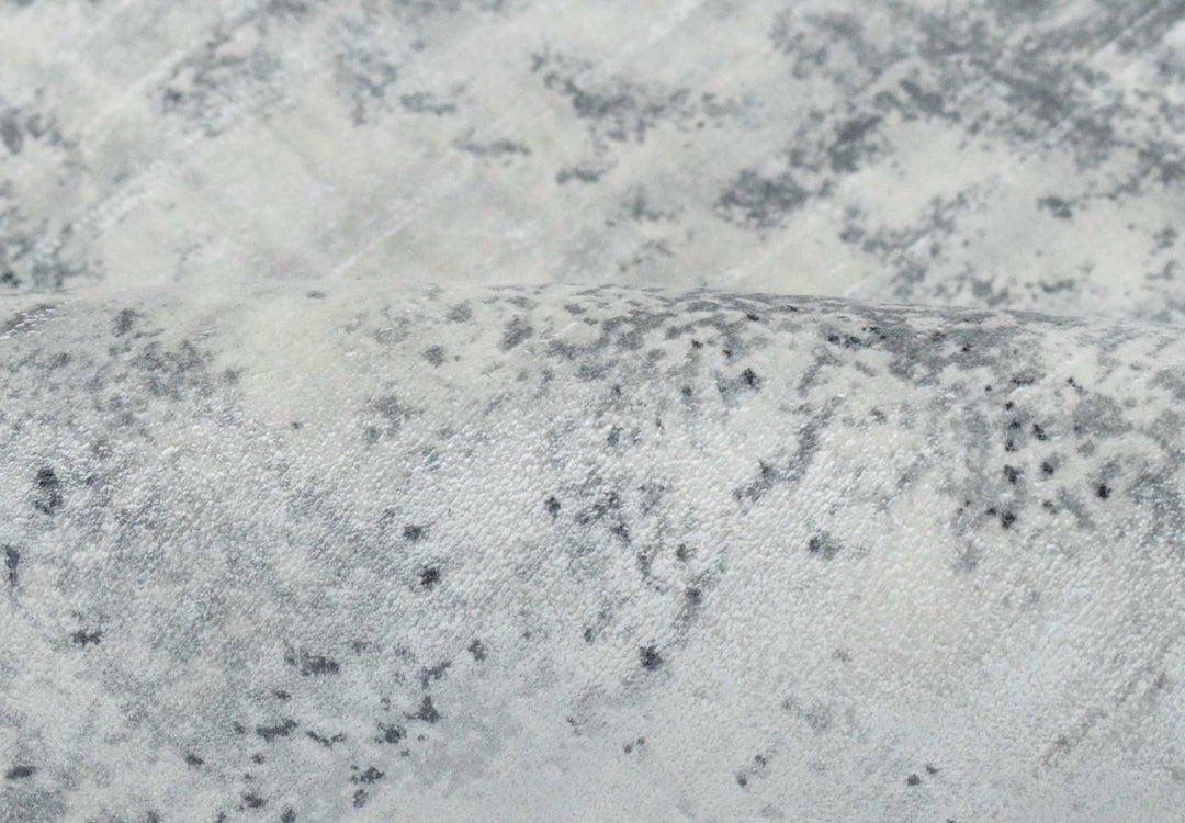 7.8x9.8 Rug, Abstract Blue and Gray Rug made with Viscose Art Silk, Living, Dinning and Bedroom Rug | TRD0092AR7898 - The Rug Decor