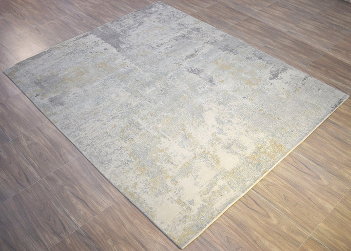 8'x 10' Rug |Modern Handmade Wool & Viscose Area Rug| The Rug Decor | TRD10091810 - The Rug Decor