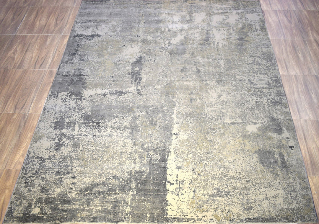 8'x 10' Rug |Modern Handmade Wool & Viscose Area Rug| The Rug Decor | TRD10095810 - The Rug Decor