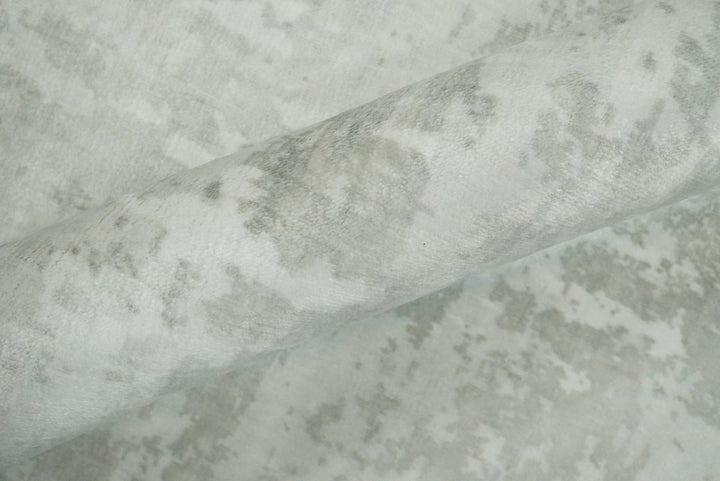 8x10 Modern Abstract Ivory and Camel Contemporary Wool Area Rug | QT22 - The Rug Decor